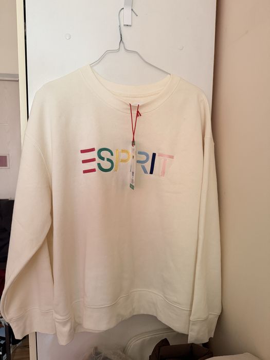 ESPRIT Толстовка из США джемпер женская с начесом теплая кофта худи