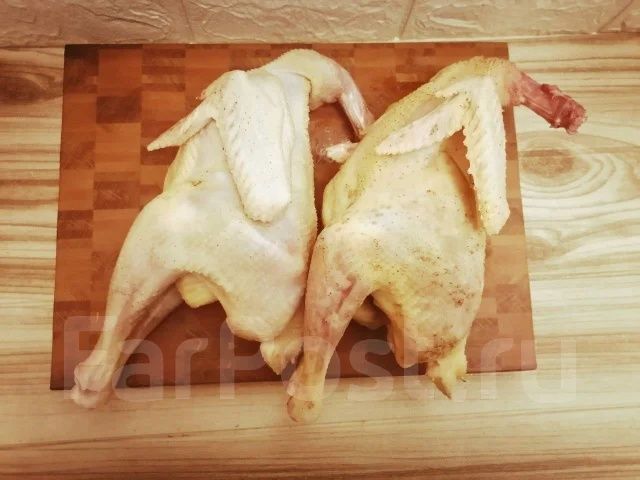 Мясо молодых петушков