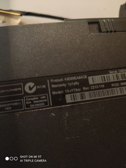 Продам ультрабук HP на запчасти