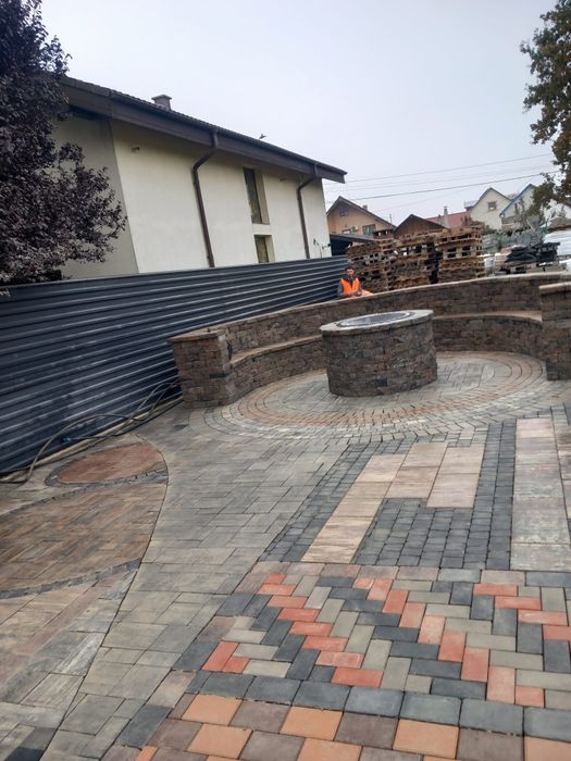 Montaj pavaj  borduri rigole etc