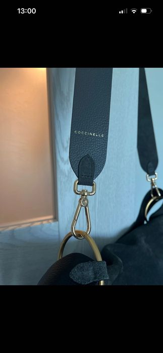 Coccinelle Suede geantă