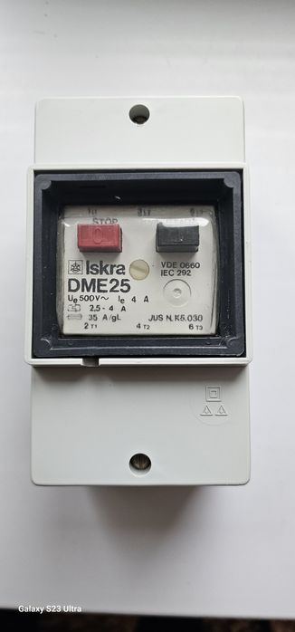 Iskra DME-25 Реле защиты двигателя