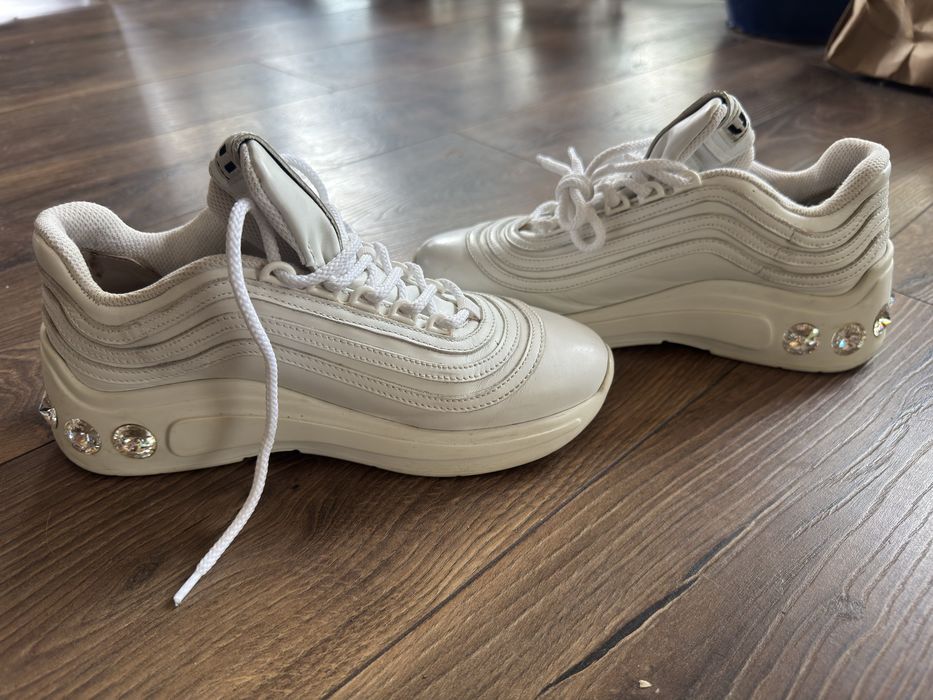 Sneakers Miu Miu Crystal Heel