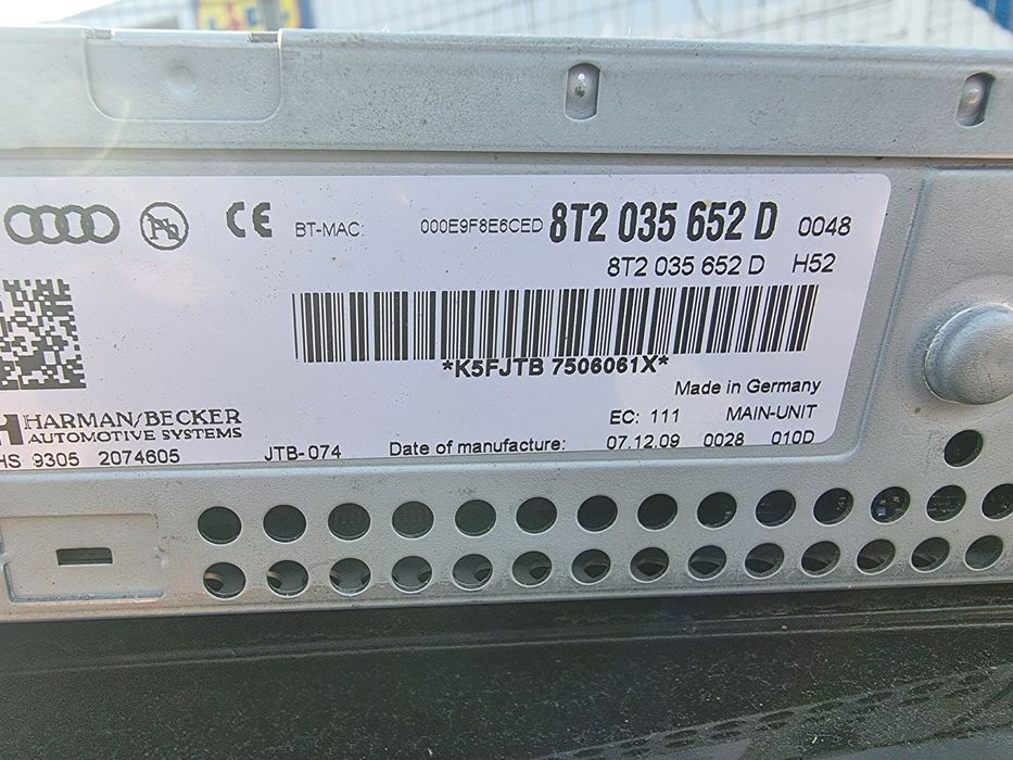 Unitate MMI audi a4 a5 q5 8T2035652D