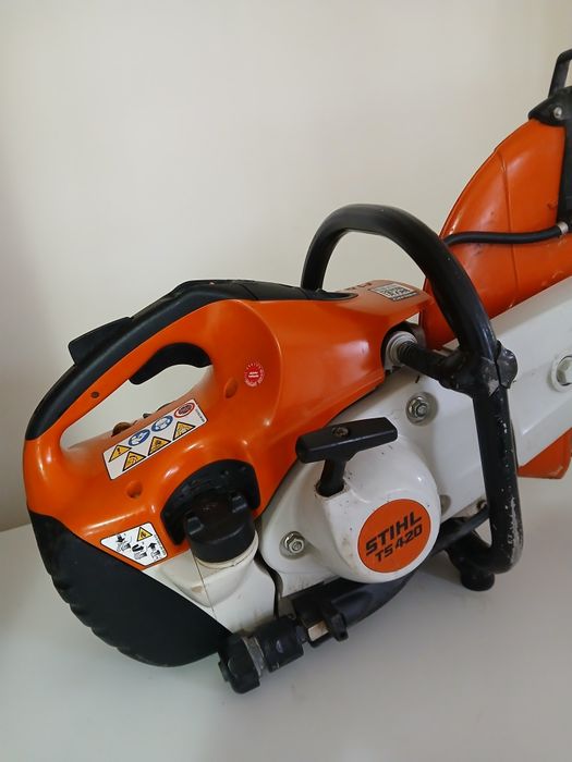 Drujbă de tăiat beton și fier Stihl TS 420, Fabricatie 2025