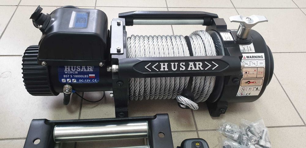 Husar Winch BST S 18000 lbs(trage 8165 kg) 12V