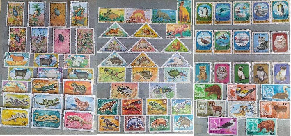 Коллекция почтовых марок Монголии