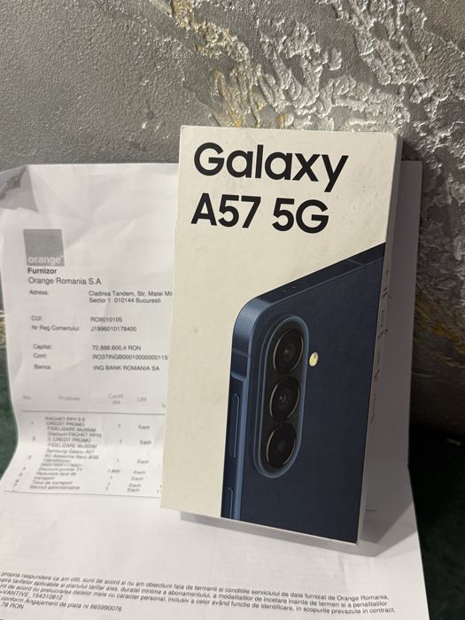Samsung Galqxy A57 5G/ 128 Gb / Nou / Factura+Garantie