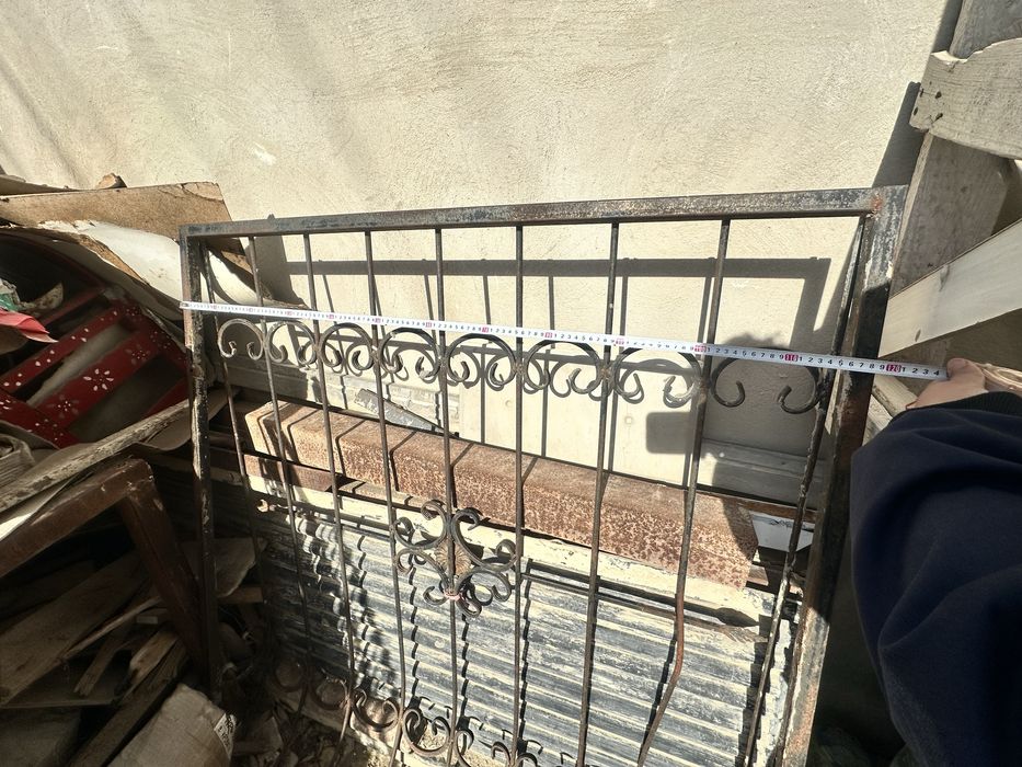 Екі терезеге решотка