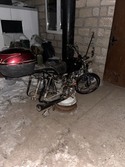 Полдам мото на ходу