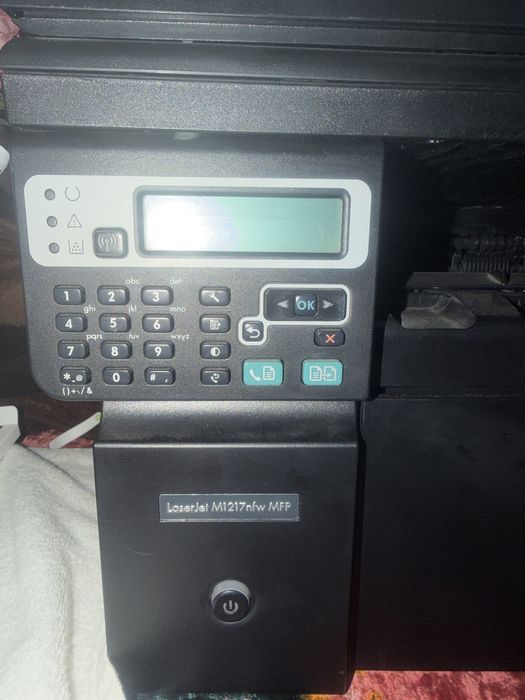 Принтер hp mfp laserjet m1217 nfw