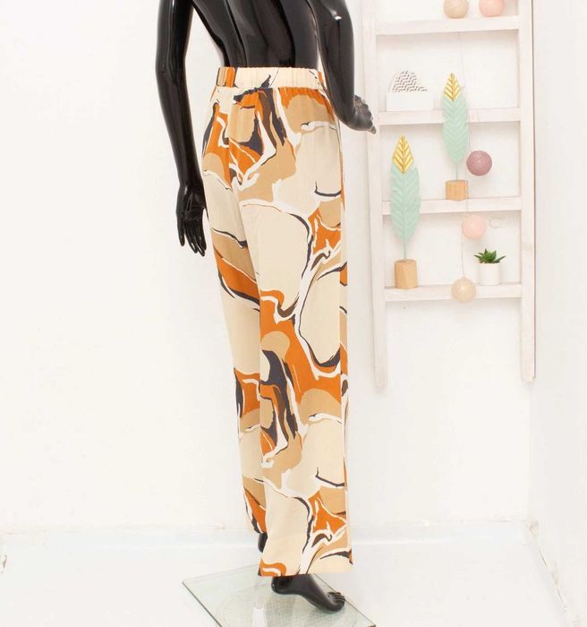 By MALENE BIRGER копринен панталон широки крачоли XS