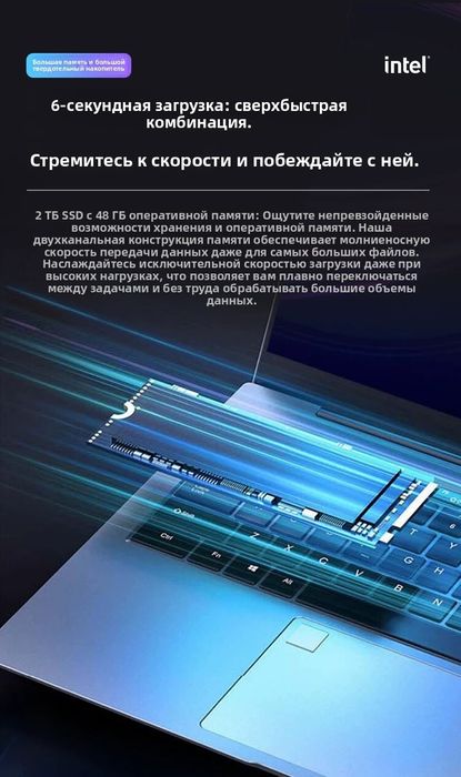 Ноутбук 2TB ssd 48GB Ram новый