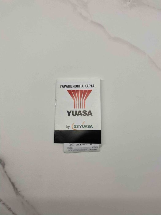 Продавам акумулатор YUASA 9000  YBX9115  AGM 80AH  800A R+
