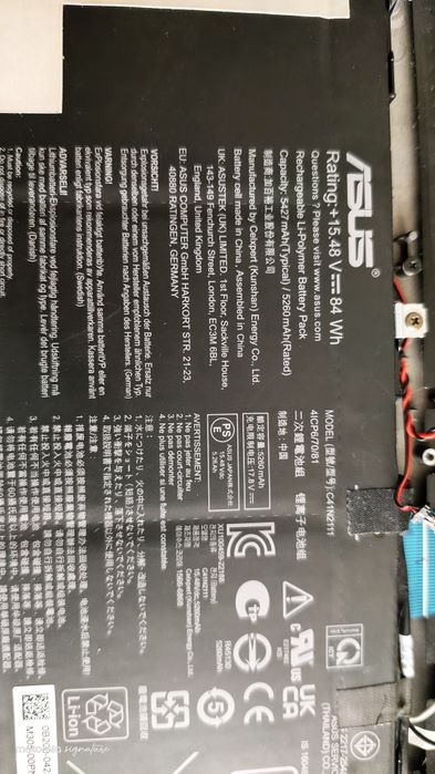 Componente ASUS ExpertBook B5602-CV