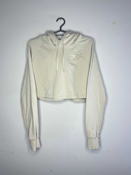 Gymshark Training Cropped Hoodie Дамско Горнище