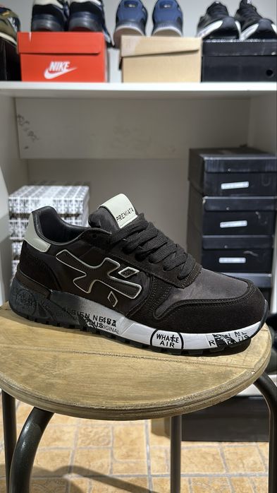 Premiata новые кроссовки замша nike