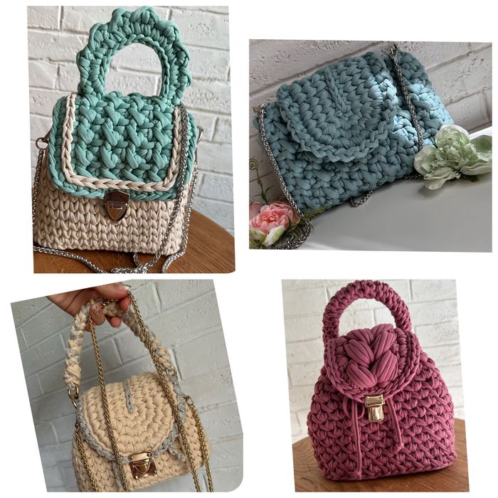 Ръчно плетена чанта