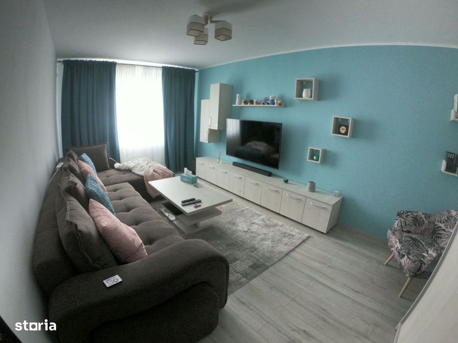 Apartament cu 2 camere mobilat, utilat