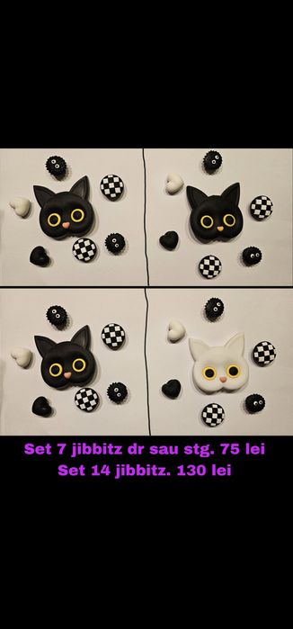 Jibbitz crocsi superbe set 9 buc