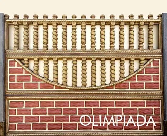 Placi gard de beton  pavele-garduri.ro