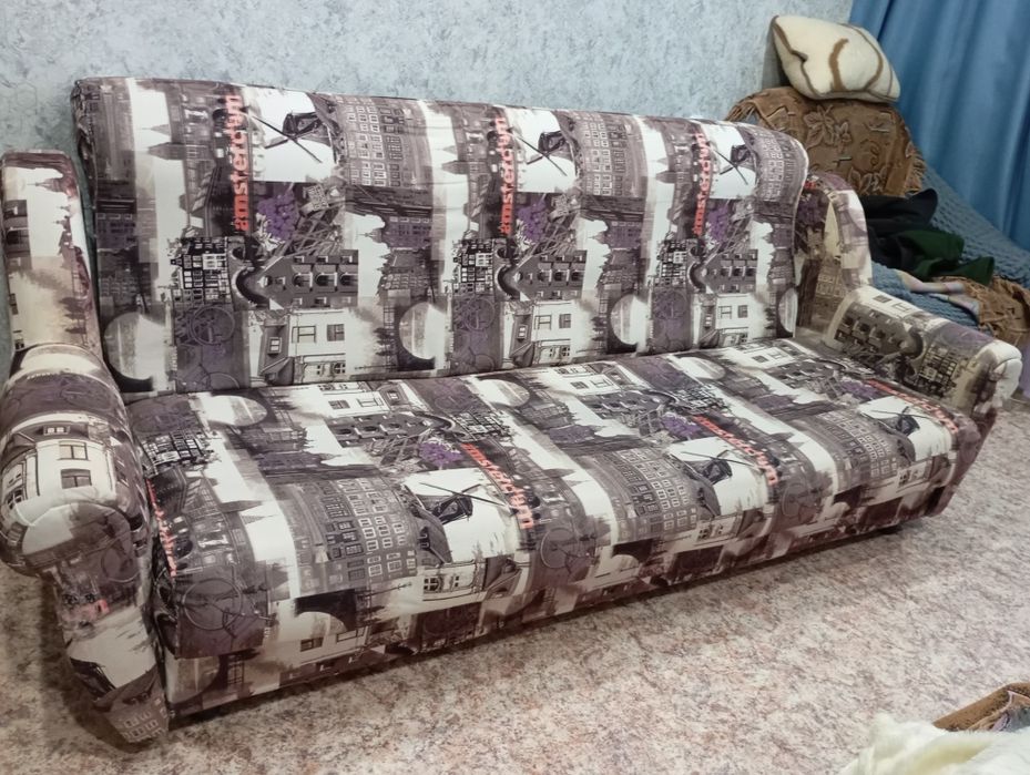 Мягкий уголок (диван и 2 кресла)