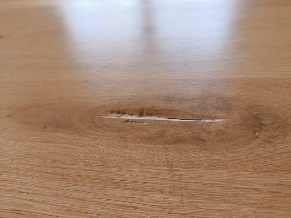 Трапезна маса от масив бял дъб