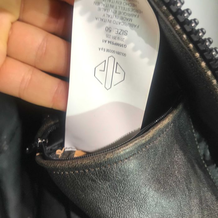 Golden Goose Leather Jacket