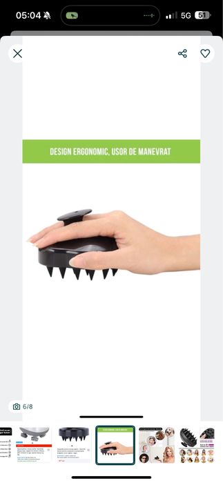 Aparat de masaj capilar - nou