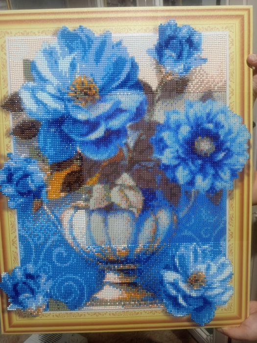 Алмазные картины, готовые!