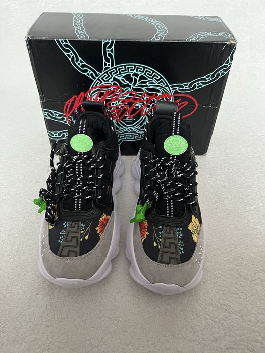 Versace Chain Reaction Black/ Grey/ White 42