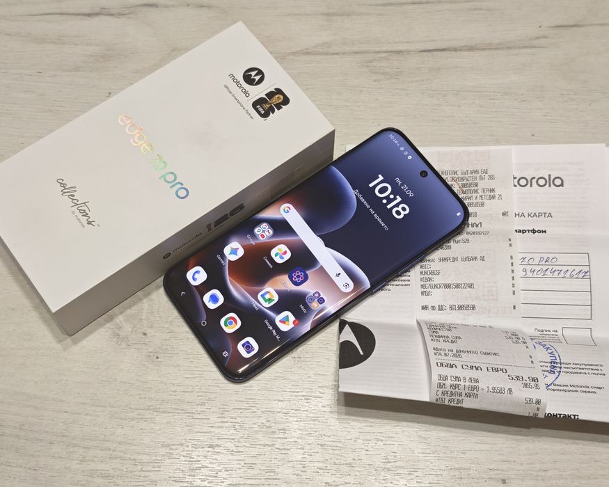 Motorola Edge 70 Pro 256 GB Гаранция Технополис