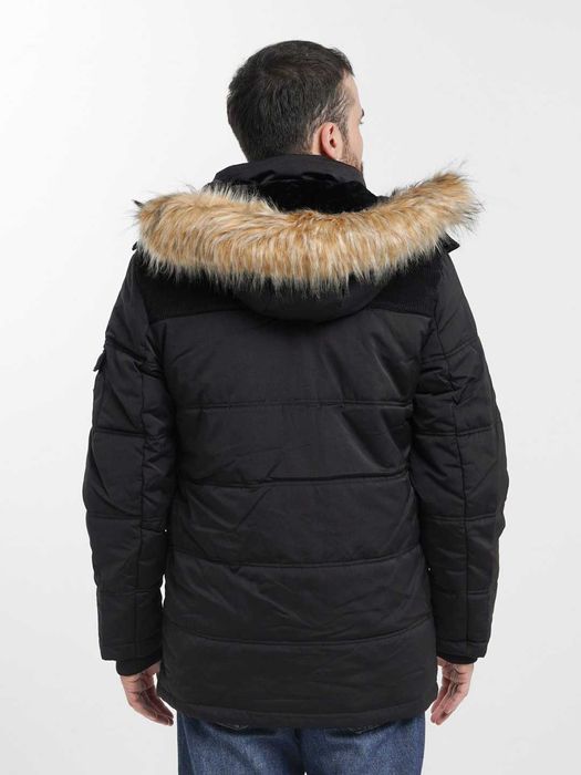 Зимняя мужская куртка пуховик аляска [M-3XL]