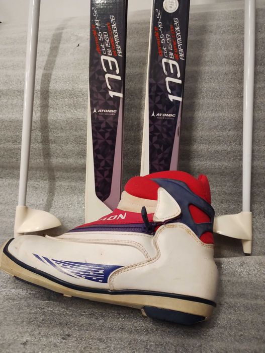 Ски за бягане пълен комплект