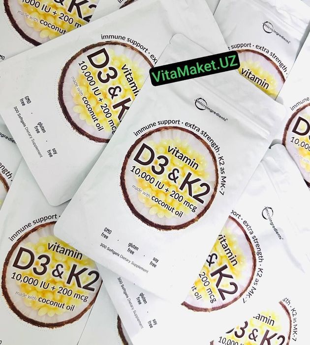 Vitamin d3 k2,Витамин Д3+К2,10000,5000 ,d3,sports research