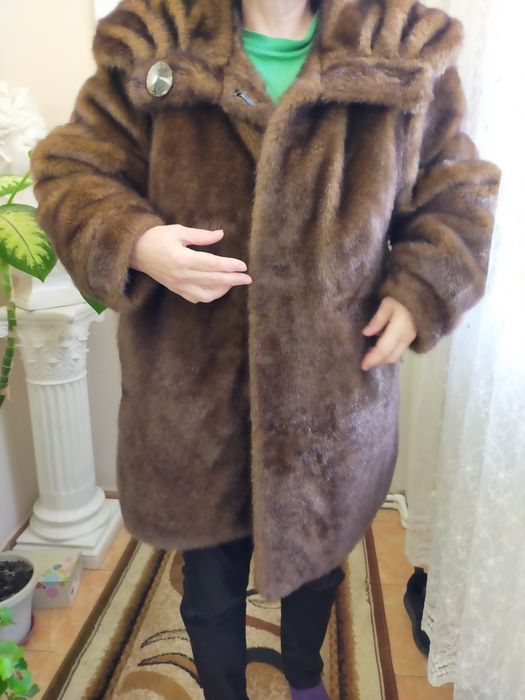 Haina de iarna blana sintetica,caliate