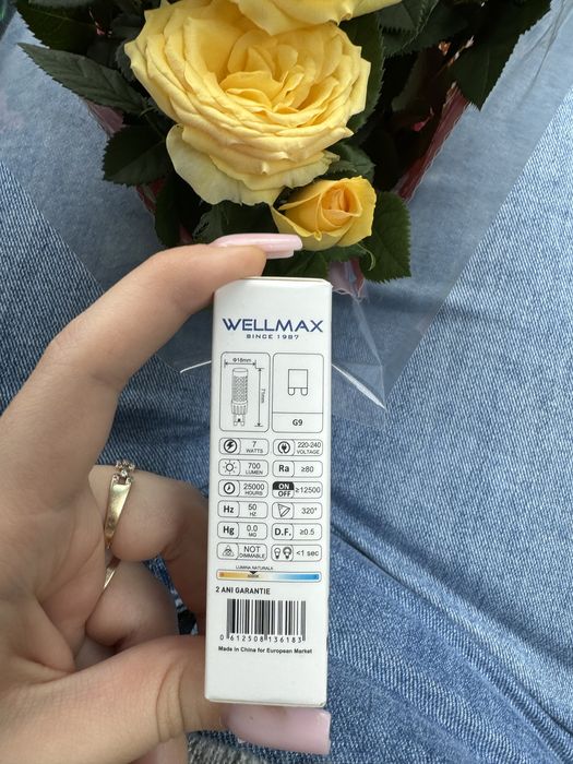 Bec LED, G9, 7 W , 4000K, 700lm