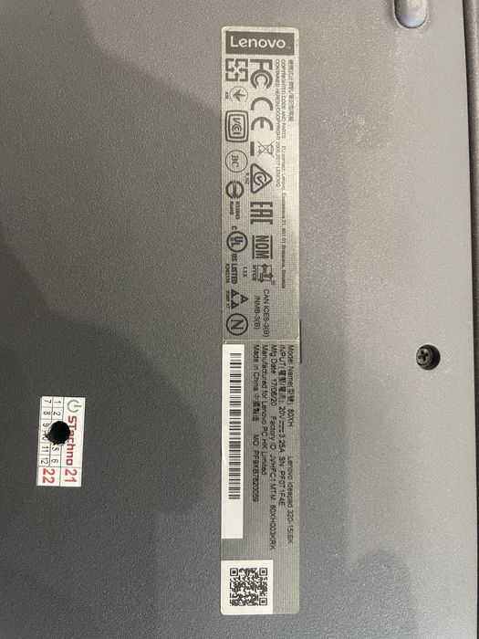 Ноутбук Lenovo 15”