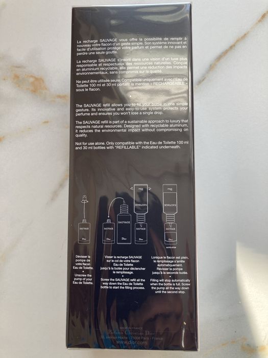 Dior Sauvage EDT 300ml Refill