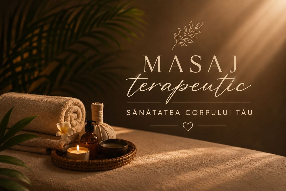Masaj terapeutic Constanța – relaxare  & recuperare muscular