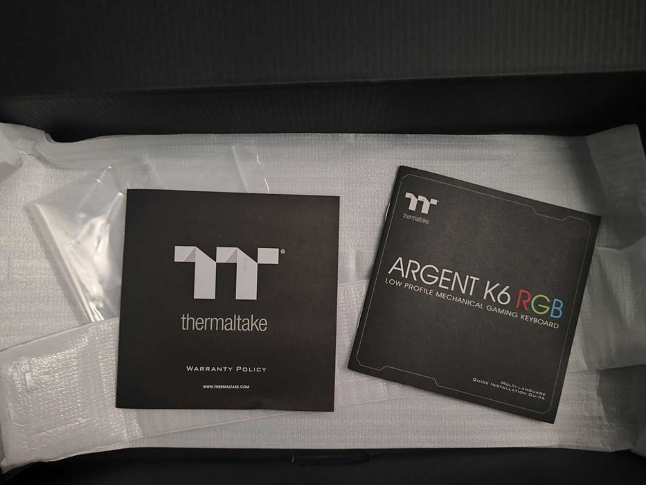 Клавиатура Thermaltake Argent K6 RGB