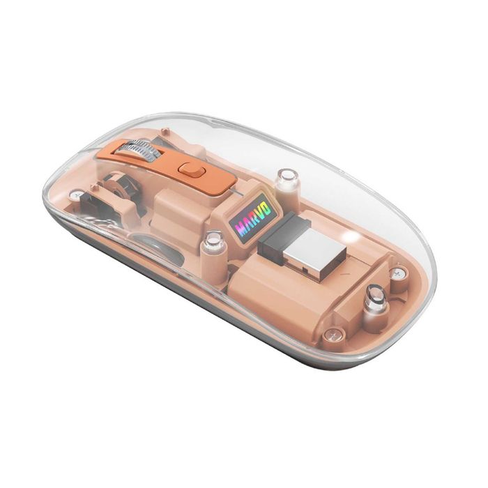 MARVO M810W simsiz sichqoncha — shaffof dizayn | беспроводная мышь