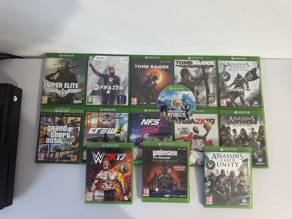 Xbox one 2 controlere 14 jocuri
