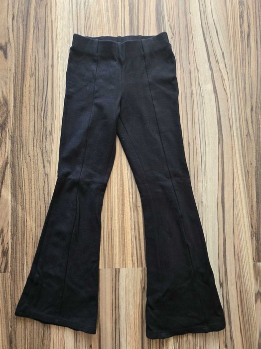 Черен страхотен панталон размер 128 за момиче