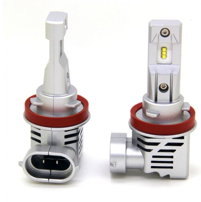 Set 2 becuri LED H1 H4  H7 H8 H11 HB4 cu / fara erroare bec ars