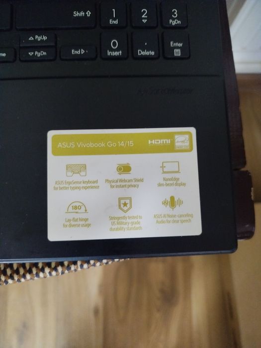 Продается Asus Vivobook go 15