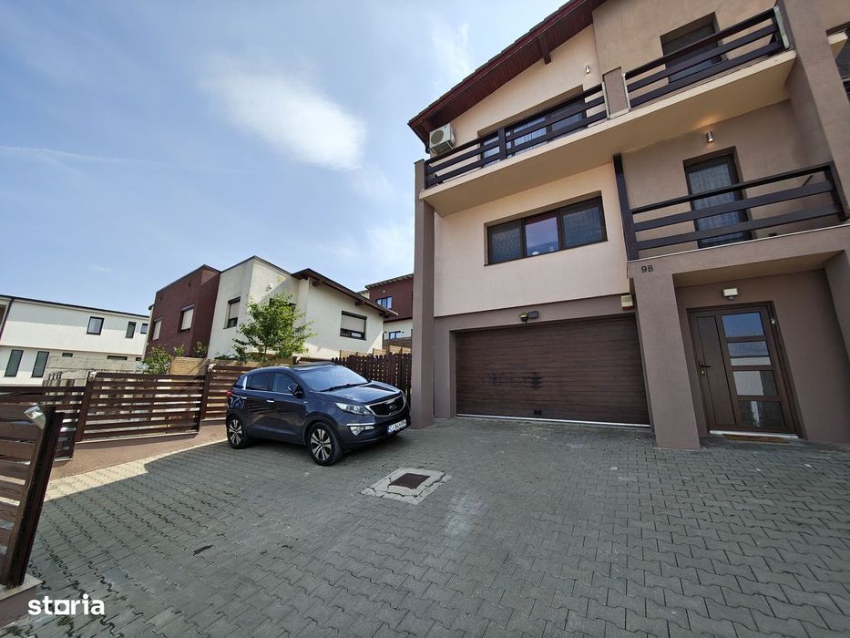 Duplex Narciselor, panoramă, teren 365mp, Birou exterior - Foișor 16mp