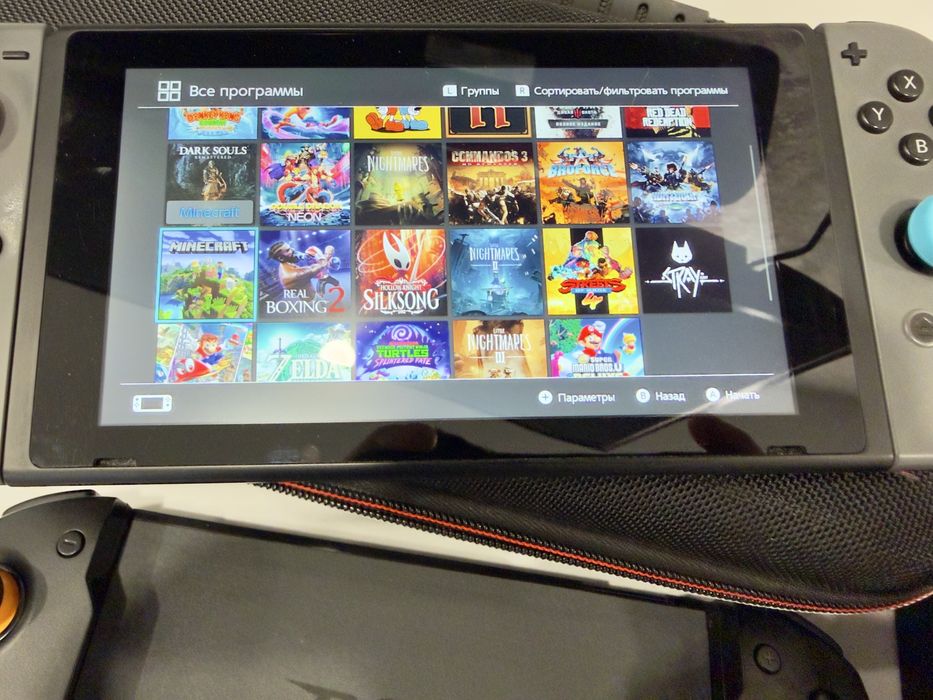 Nintendo switch,прошитый,23 игры