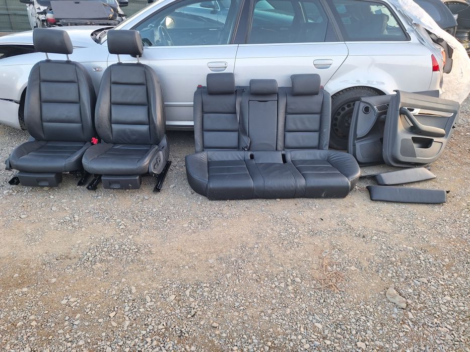 Interior piele Audi A6 C6 break piele full electric,încălzire scaune