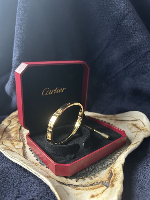 Bratara Cartier Aurie Love Marimea 16